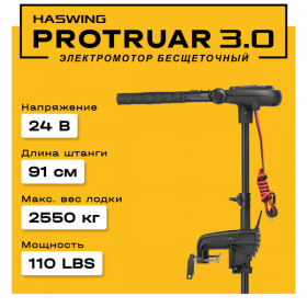 Электромотор Haswing Protruar 3.0 24V с поставкой июнь-июль 2026